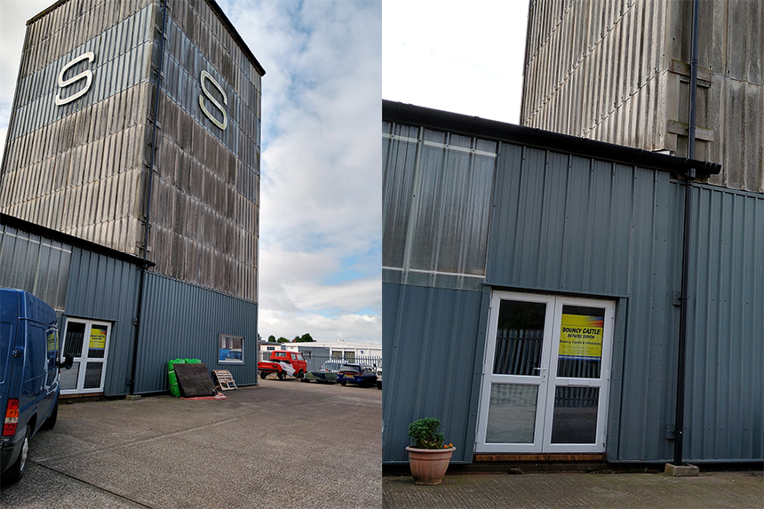 Bouncy Castle Repairs Devon Premises